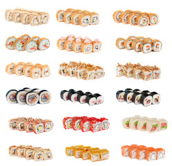 Set of sushi