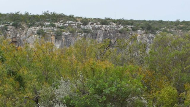 Rocky Texas landscape video footage