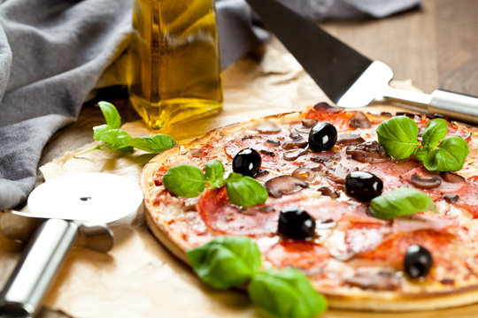 PIZZA aus steinoffen