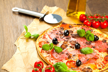 PIZZA aus steinoffen