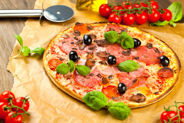 PIZZA aus steinoffen