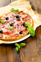 PIZZA aus steinoffen