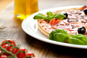 PIZZA aus steinoffen