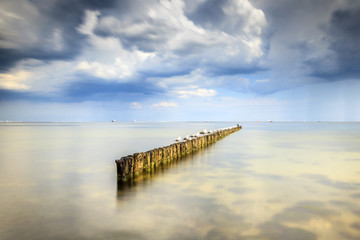 Obraz premium Minimalistic Seascape