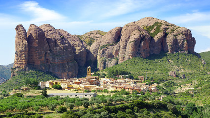 Landscape with Aguero Mountains.
