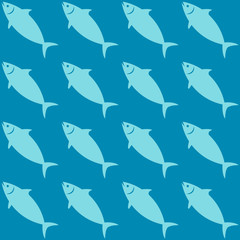 Fish seamless pattern