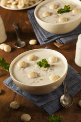 Homemade New England Clam Chowder