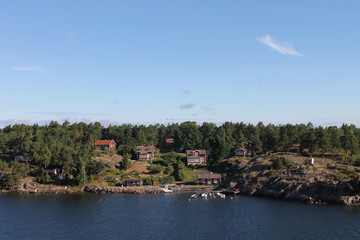 Fototapeta premium House by the sea