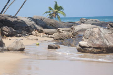 A beautiful day at the beach in Tangalle, Sri Lanka