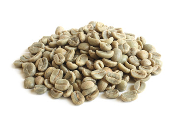 Green coffee beans