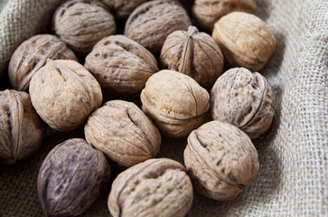 sac de noix fraiches