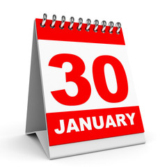 Calendar. 30 January.
