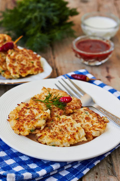 Fried Cauliflower Fritters