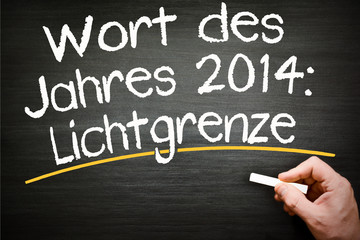 Fototapeta premium Lichtgrenze