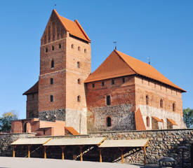 Fototapeta premium Island castle in Trakai