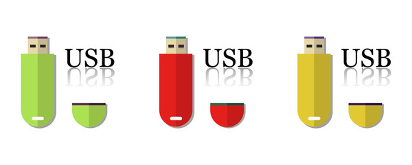 USB flash drive set