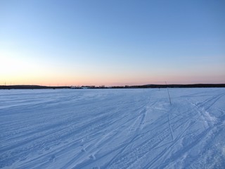 Fototapeta na wymiar neige