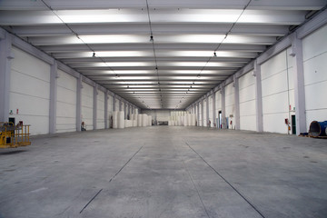 Warehouse (paper and cardoboard) in paper mill