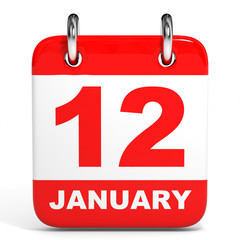 Calendar. 12 January.