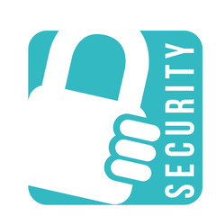 Obraz premium security icon