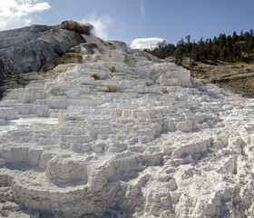 Yellowstone Park - Kalktreppen