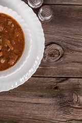 Goulash soup.