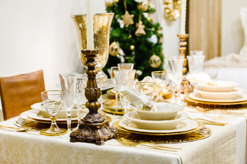 Christmas table