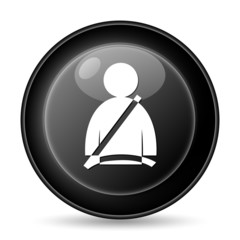 Safety belt icon