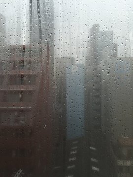 osaka at rain
