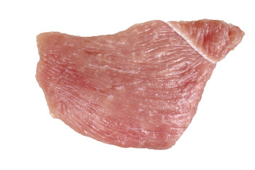 Schnitzel, Fleisch roh