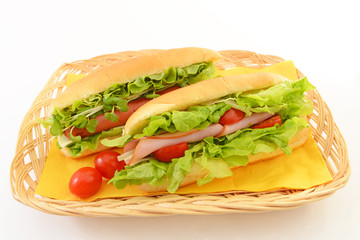 美味しそうなサンドイッチ