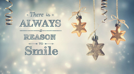 There is always a reason to smile!