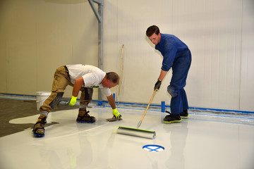 epoxy surface for floor - 74925637