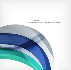 Business wave corporate background