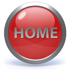 home circular icon on white background