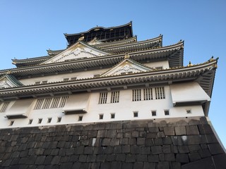 Obraz premium osaka castle