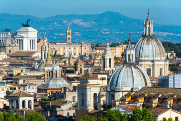 Obraz na płótnie Canvas View of Rome