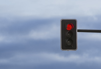 Semáforo rojo
