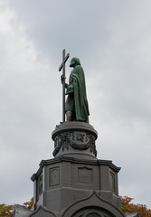 Fototapeta na wymiar Prince Vladimir monument in Kiev, Ukraine