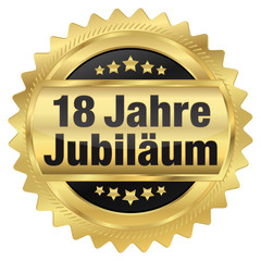 18 Jahre Jubiläum