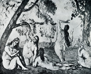 Bathers by Paul Cézanne