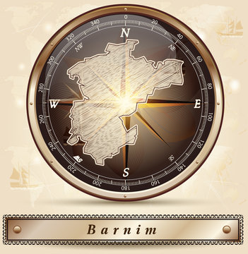 Karte von Barnim