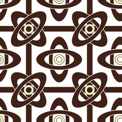 Seamless bright abstract pattern geometric texture background