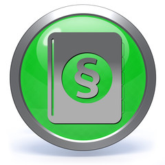 Law circular icon on white background