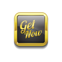 Get Now Gold Vector Icon Button