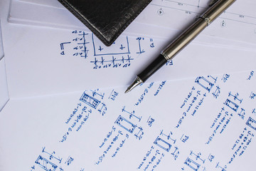 pen and drawings