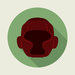 boxing label design vector illustration eps10 graphic