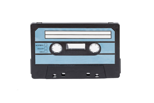 Blue Cassette Tape