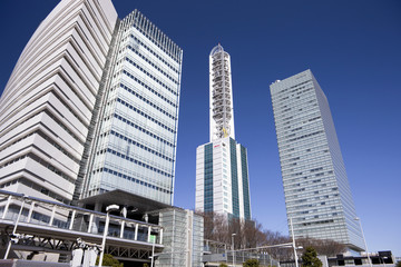 Fototapeta premium さいたま新都心の高層ビル街