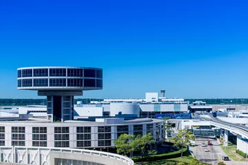 Fotobehang IAH airport viewing tower © Casey E Martin